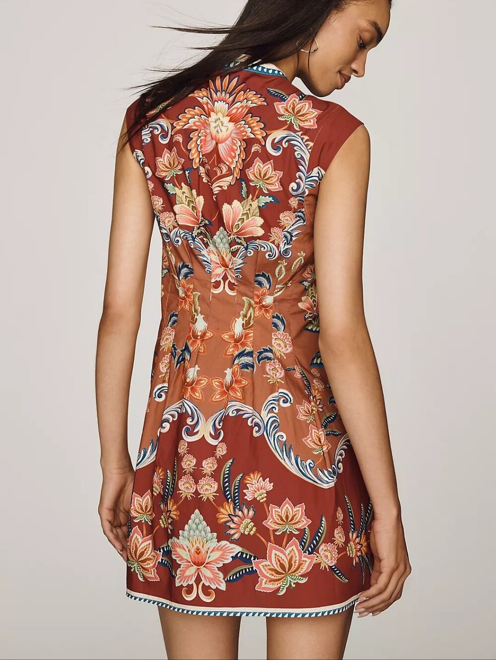 Farm Rio x Anthropologie Sleeveless Mini Dress - Picture 5 of 5